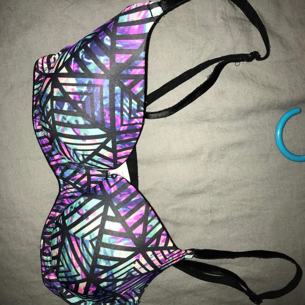 Victoria’s Secret pink demi style bra